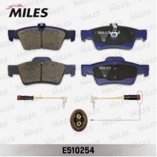 E510254 MILES Комплект гальмівних колодок дисковий гальм