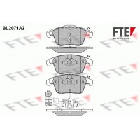 BL2071A2 FTE Комплект гальмівних колодок дисковий гальм