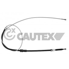 763058 CAUTEX Тросик, cтояночный тормоз