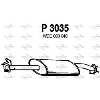 P3035 FENNO Середній глушник вихлопних газів