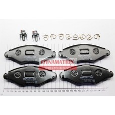 DBP1378 DYNAMATRIX Комплект гальмівних колодок дисковий гальм