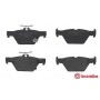 P 78 026 BREMBO Комплект гальмівних колодок дисковий гальм