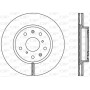 BDR2367.20 OPEN PARTS Гальмівний диск