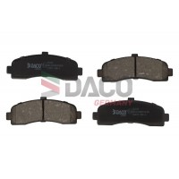 322239 DACO Germany Комплект гальмівних колодок дисковий гальм