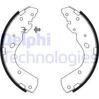 LS1897 DELPHI Комплект гальмівних колодок