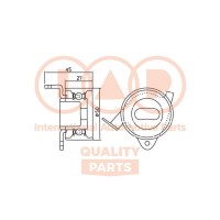 127-03030 IAP QUALITY PARTS Натяжний ролик ремінь ГРМ