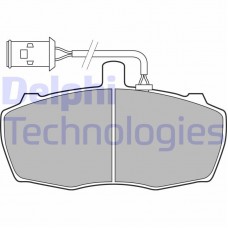 LP2023 DELPHI Комплект гальмівних колодок дисковий гальм