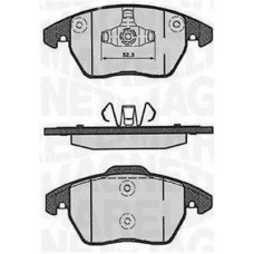 363916060178 MAGNETI MARELLI Комплект гальмівних колодок дисковий гальм