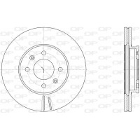 BDA2831.20 OPEN PARTS Гальмівний диск