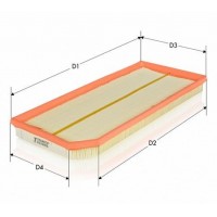 AR10256PM TECNECO FILTERS Повітряний фільтр