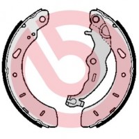 S 24 551 BREMBO Комплект гальмівних колодок