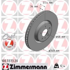 100.3373.20 ZIMMERMANN Гальмівний диск