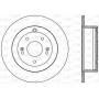 BDR2410.10 OPEN PARTS Гальмівний диск