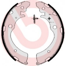 S 28 507 BREMBO Комплект гальмівних колодок