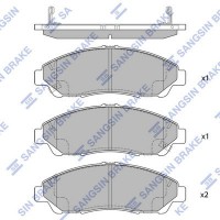 SP1452 Hi-Q Комплект гальмівних колодок дисковий гальм
