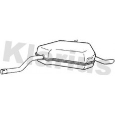 250665 KLARIUS Глушник вихлопних газів кінцевий