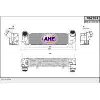 Интеркулер AHE 704.024