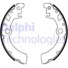 LS1846 DELPHI Комплект гальмівних колодок