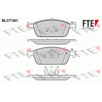 BL2773A1 FTE Комплект гальмівних колодок дисковий гальм