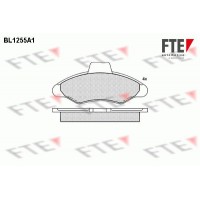 BL1255A1 FTE Комплект гальмівних колодок дисковий гальм
