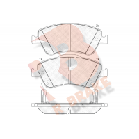 RB1869 R BRAKE Комплект гальмівних колодок дисковий гальм