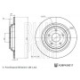 ADBP430017 BLUE PRINT Гальмівний диск
