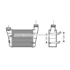 AIA4221 AVA QUALITY COOLING Интеркулер