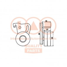 Натяжний ролик ремінь ГРМ IAP QUALITY PARTS 127-13096