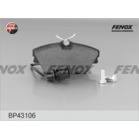 BP43106 FENOX Комплект гальмівних колодок дисковий гальм
