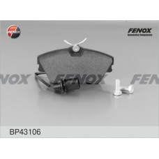 BP43106 FENOX Комплект гальмівних колодок дисковий гальм
