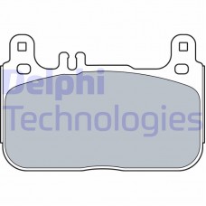 LP3512 DELPHI Комплект гальмівних колодок дисковий гальм