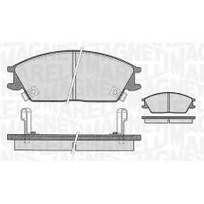 363916060459 MAGNETI MARELLI Комплект гальмівних колодок дисковий гальм