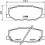 PA-823AF JAPANPARTS Комплект гальмівних колодок дисковий гальм