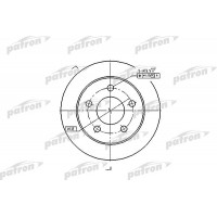 PBD4038 PATRON Гальмівний диск