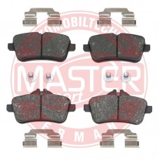 13046027812N-SET-MS MASTER-SPORT GERMANY Комплект гальмівних колодок дисковий гальм