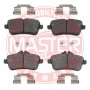 13046027812N-SET-MS MASTER-SPORT GERMANY Комплект гальмівних колодок дисковий гальм