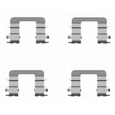 8DZ 355 204-131 HELLA Комплектуючі колодки дискового гальма