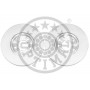 BS-4940C OPTIMAL Гальмівний диск