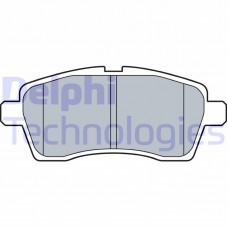 LP3510 DELPHI Комплект гальмівних колодок дисковий гальм