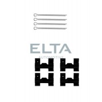 EA8510 ELTA AUTOMOTIVE Комплектуючі колодки дискового гальма
