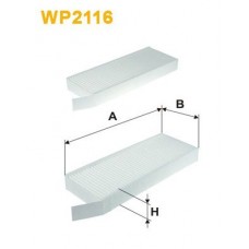 WP2116 WIX FILTERS Фільтр повітря у внутрішньому просторі