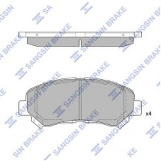 SP1451 Hi-Q Комплект гальмівних колодок дисковий гальм
