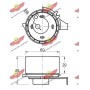 Натяжний ролик ремінь ГРМ AUTOKIT 03.80983