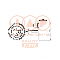127-15030 IAP QUALITY PARTS Натяжний ролик ремінь ГРМ