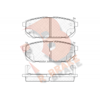 RB1720 R BRAKE Комплект гальмівних колодок дисковий гальм