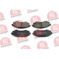600-05-4620 SAKURA Комплект гальмівних колодок дисковий гальм