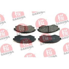 600-05-4620 SAKURA Комплект гальмівних колодок дисковий гальм