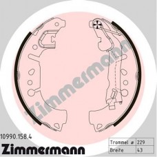 10990.158.4 ZIMMERMANN Комплект гальмівних колодок