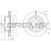 CD7798V BREMSI Гальмівний диск