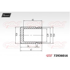 72936016 MAXTECH Поршень корпус скоби гальма